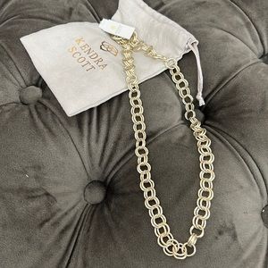 Kendra Scott NWT Double Link Chain Necklace